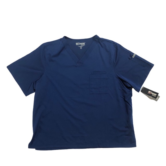 Men’s Grey’s Anatomy by Barco Scrub Top - Picture 1 of 3